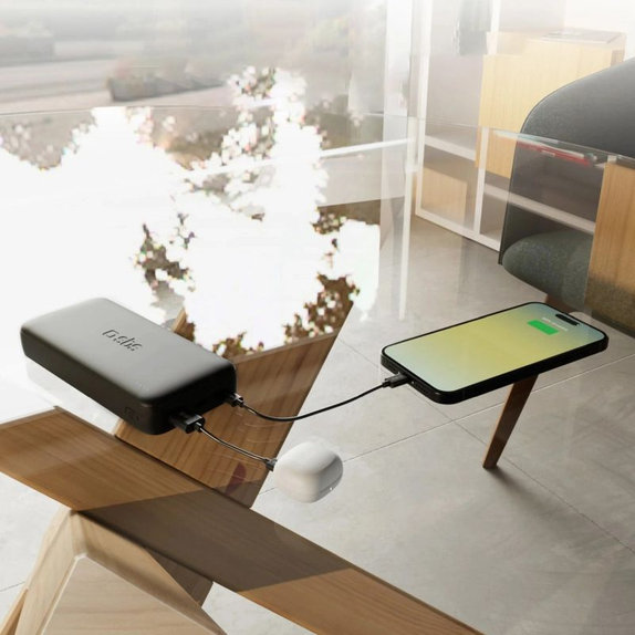 SBS - PowerBank 20000mAh, 10W, Infinity, LiFePO4, USB-C/USB-A, črna