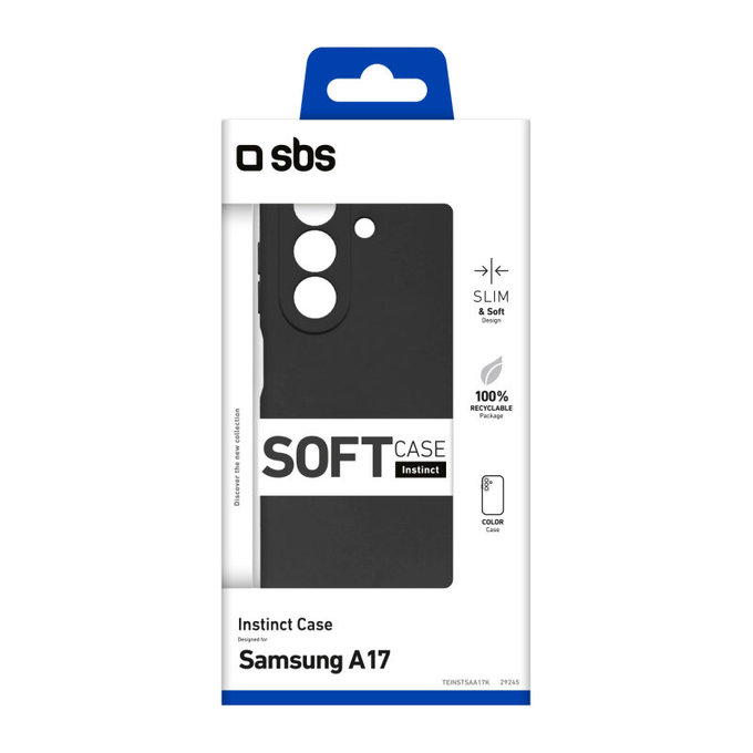 SBS - Ovitek Instinct za Samsung Galaxy A17 5G, črn
