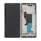 Motorola Edge 50 Fusion - LCD zaslon + steklo na dotik + okvir (Forest Blue) OLED