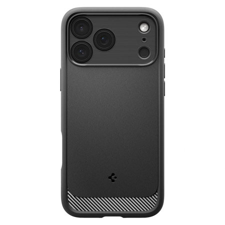 Spigen - Etui Rugged Armor z MagSafe za iPhone 17 Pro Max, Matte Black