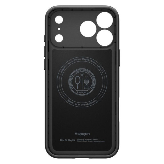 Spigen - Etui Thin Fit z MagSafe za iPhone 17 Pro Max, črna