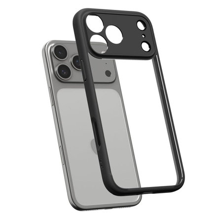 Spigen - Etui Ultra Hybrid za iPhone 17 Pro Max, Matte Black