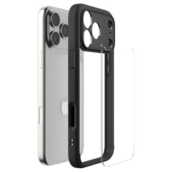 Spigen - Etui Ultra Hybrid za iPhone 17 Pro Max, Matte Black