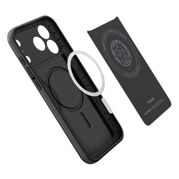Spigen - Etui Thin Fit z MagSafe za iPhone 17 Pro, črna