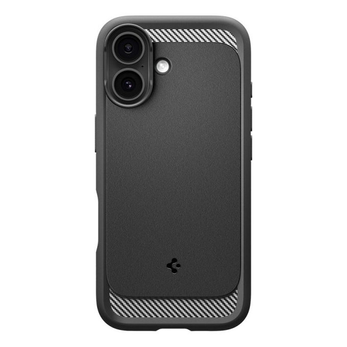 Spigen - Etui Rugged Armor z MagSafe za iPhone 17, Matte Black