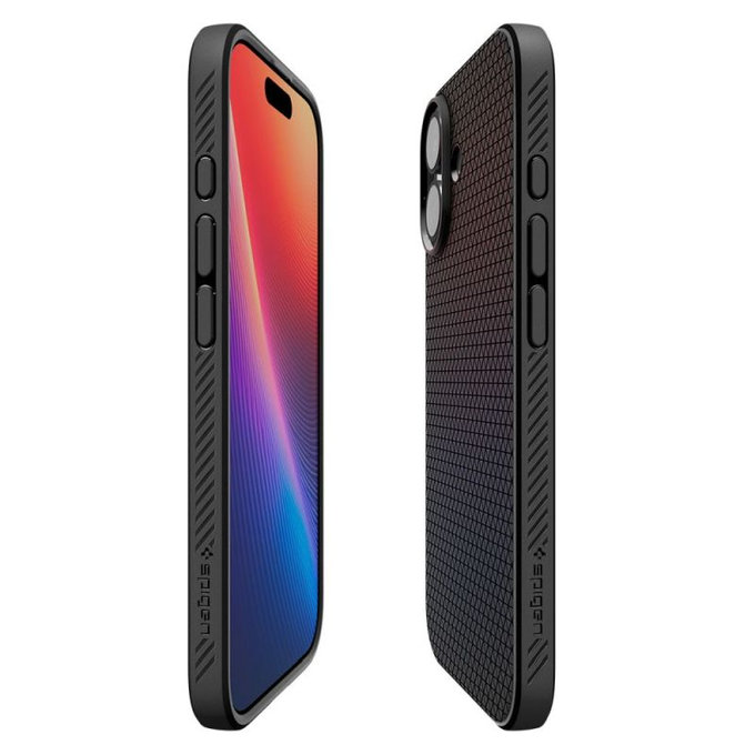 Spigen - Etui Liquid Air za iPhone 17, Matte Black