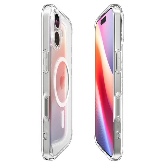 Spigen - Etui Ultra Hybrid z MagSafe za iPhone 17, bela