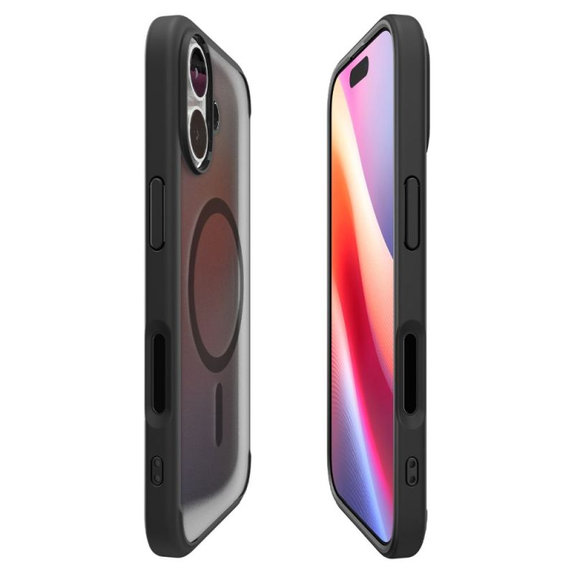 Spigen - Etui Ultra Hybrid z MagSafe za iPhone 17, Frost Black