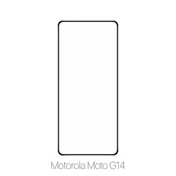 FixPremium FullCover Glass - Kaljeno steklo za Motorola Moto G14
