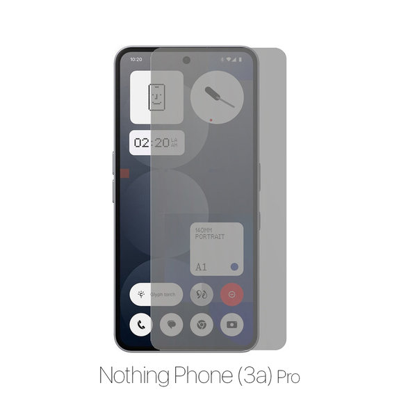 FixPremium HydroGel Anti-Spy - zaščitna folija za Nothing Phone (3a) Pro
