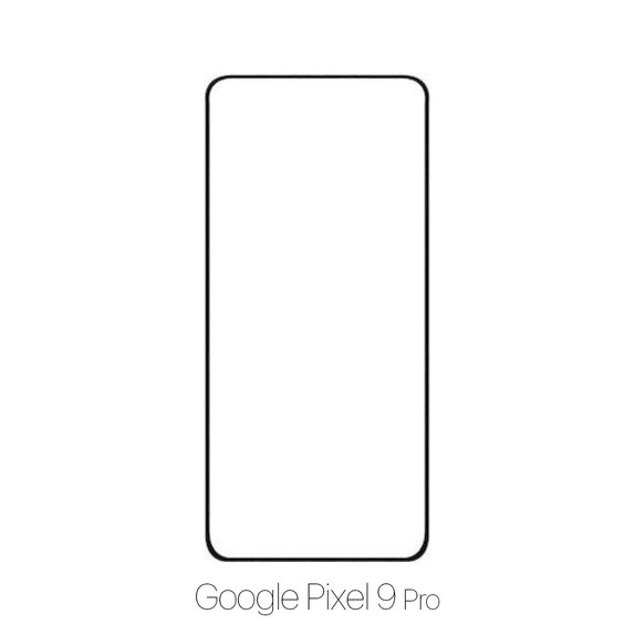 FixPremium FullCover Glass - Kaljeno steklo za Google Pixel 9 Pro