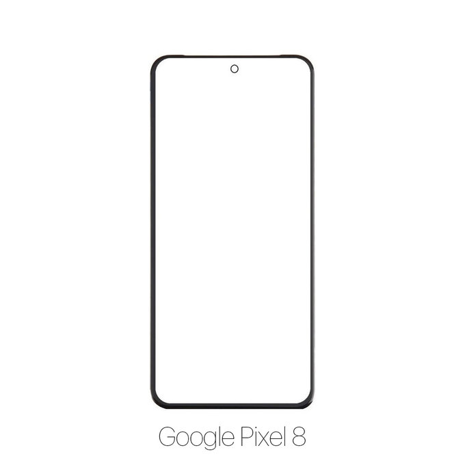 FixPremium FullCover Glass - Kaljeno steklo za Google Pixel 8