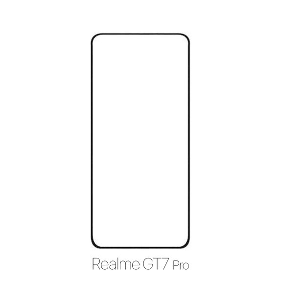 FixPremium FullCover Glass - Kaljeno steklo za Realme GT7 Pro