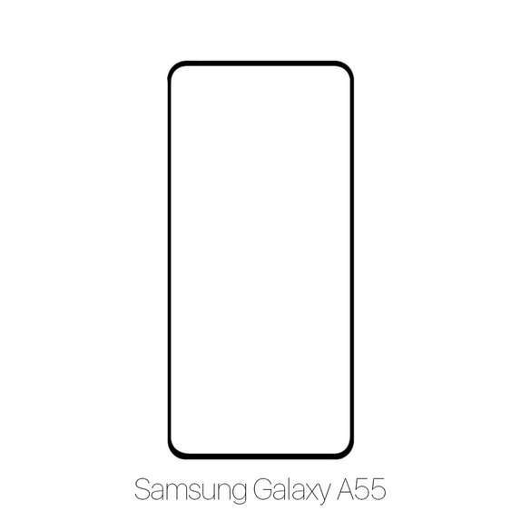 FixPremium FullCover Glass - Kaljeno steklo za Samsung Galaxy A55 A556B
