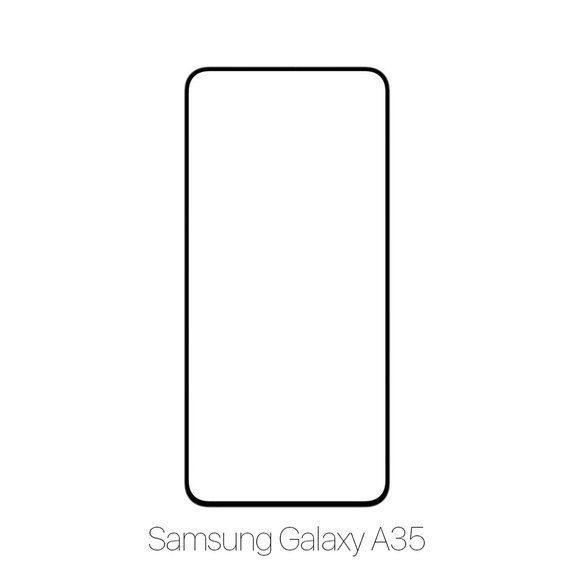 FixPremium FullCover Glass - Kaljeno steklo za Samsung Galaxy A35 A356B