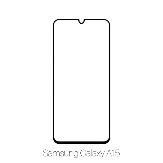 FixPremium FullCover Glass - Kaljeno steklo za Samsung Galaxy A15