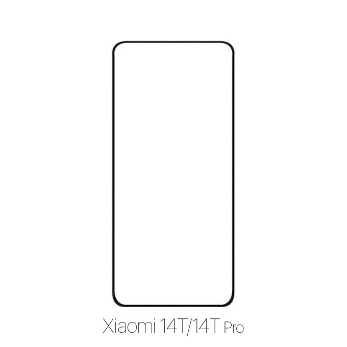 FixPremium FullCover Glass - Kaljeno steklo za Xiaomi 14T, 14T Pro