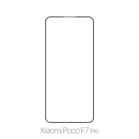 FixPremium FullCover Glass - Kaljeno steklo za Xiaomi Poco F7 Pro