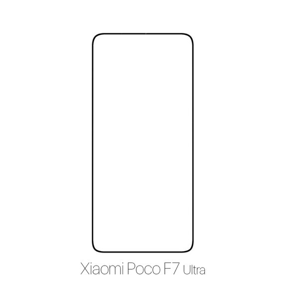 FixPremium FullCover Glass - Kaljeno steklo za Xiaomi Poco F7 Ultra