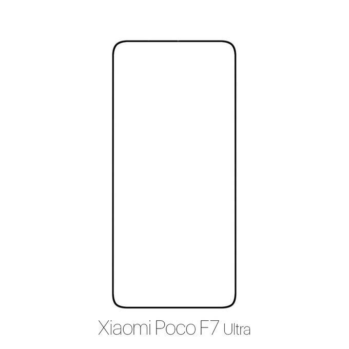 FixPremium FullCover Glass - Kaljeno steklo za Xiaomi Poco F7 Ultra