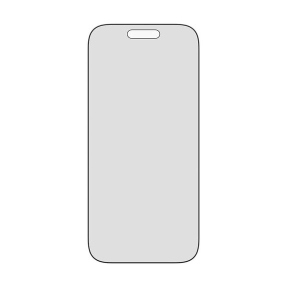 PanzerGlass - Tvrđeno steklo UWF 2-Way Privacy z aplikatorjem za iPhone 17 Pro, črna