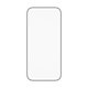 PanzerGlass - Tvrđeno steklo UWF z aplikatorjem za iPhone 17/16 Pro, črna