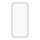 UWF kaljeno steklo z aplikatorjem za iPhone 17/16 Pro, Črna, PanzerGlass
