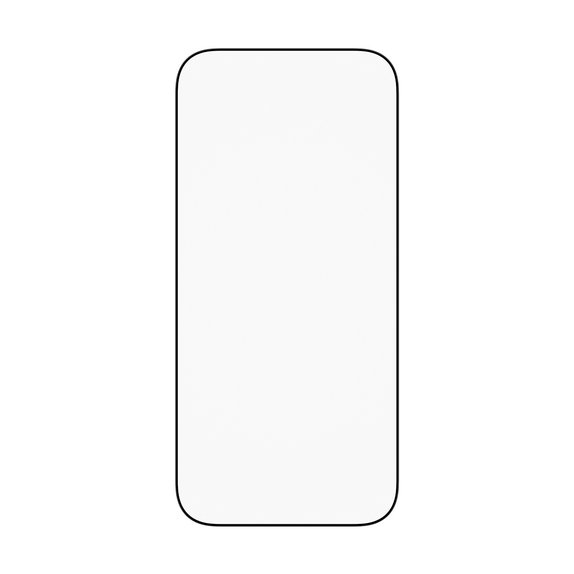 UWF kaljeno steklo z aplikatorjem za iPhone 17/16 Pro, Črna, PanzerGlass