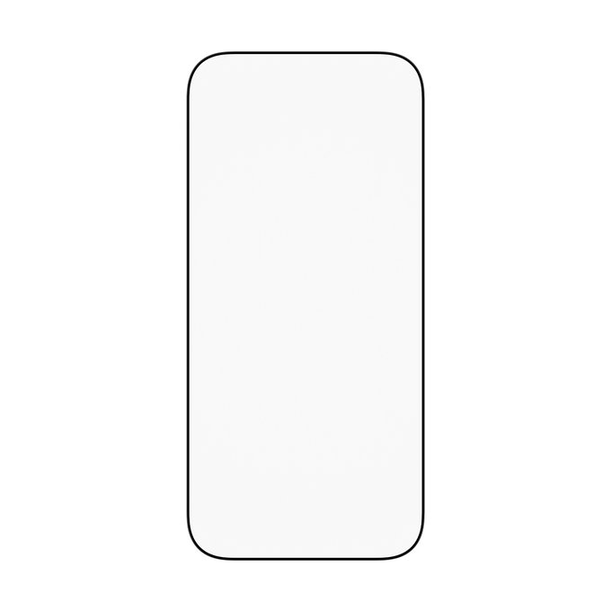 UWF kaljeno steklo z aplikatorjem za iPhone 17/16 Pro, Črna, PanzerGlass