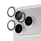 Zaščita objektiva Hoops za iPhone 17 Pro Max/17 Pro/16 Pro Max/16 Pro, transparent, PanzerGlass