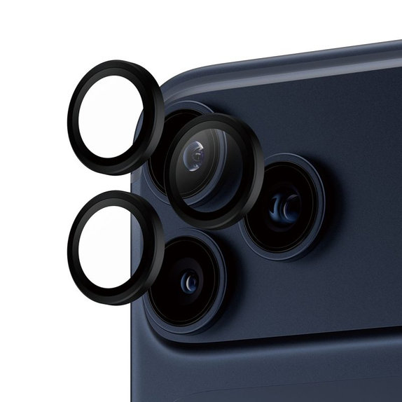 PanzerGlass - Zaščita objektiva Hoops za iPhone 17 Pro Max/17 Pro/16 Pro Max/16 Pro, črna