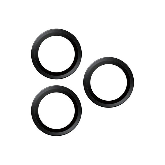 PanzerGlass - Zaščita objektiva Hoops za iPhone 17 Pro Max/17 Pro/16 Pro Max/16 Pro, črna
