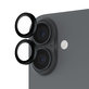 Zaščita objektiva Hoops za iPhone 17/16 Plus/16, črna, PanzerGlass