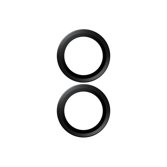 Zaščita objektiva Hoops za iPhone 17/16 Plus/16, črna, PanzerGlass