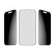 PanzerGlass - Tvrđeno steklo UWF 2-Way Privacy z aplikatorjem za iPhone 17/16 Pro, črna