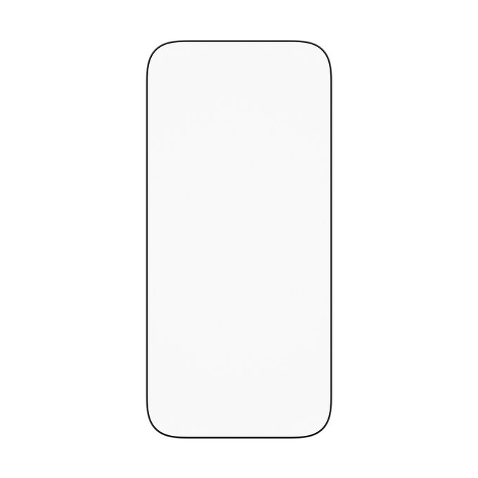 UWF kaljeno steklo z aplikatorjem za iPhone 17 Pro, Črna, PanzerGlass