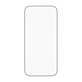 UWF kaljeno steklo z aplikatorjem za iPhone 17 Pro, Črna, PanzerGlass