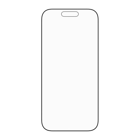 Kaljeno steklo UWF Stealth s Fastfit za iPhone 17/16 Pro, Črna, PanzerGlass