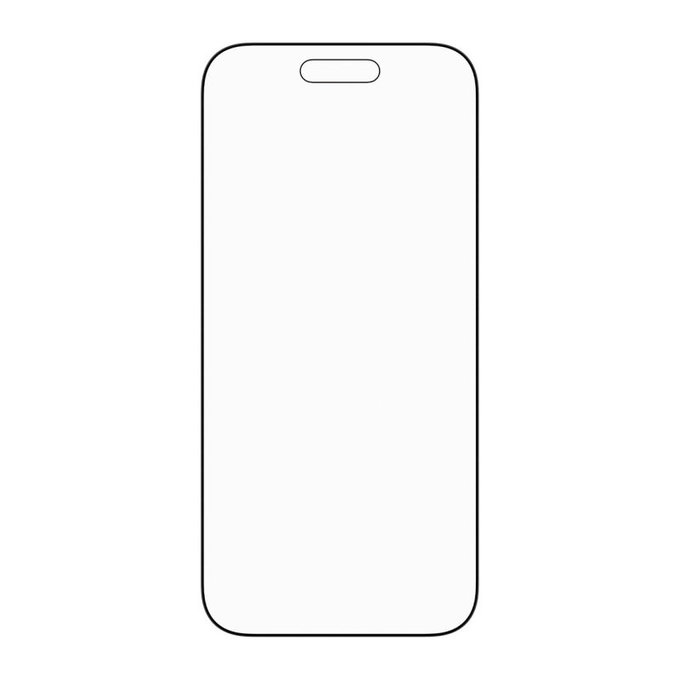 Kaljeno steklo UWF Stealth s Fastfit za iPhone 17 Air, Črna, PanzerGlass