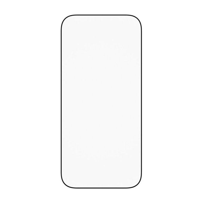 UWF Ceramic II kaljeno steklo s Fastfit za iPhone 17/16 Pro, Črna, PanzerGlass