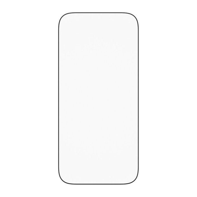 Kaljeno steklo UWF Ceramic II z aplikatorjem za iPhone 17 Pro, Črna, PanzerGlass