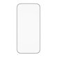 Kaljeno steklo UWF Ceramic II z aplikatorjem za iPhone 17 Pro, Črna, PanzerGlass