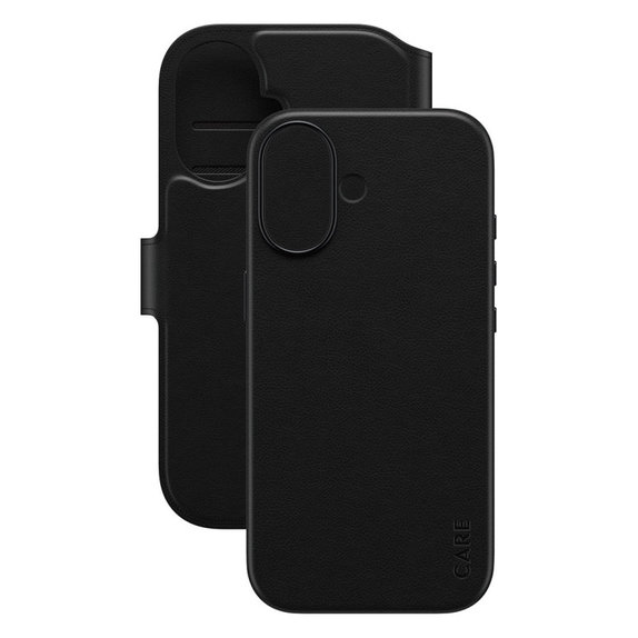 Ovitek Wallet Tango Two-In-One z MagSafe za iPhone 17, Črna, CARE