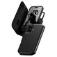 Ovitek Wallet Tango Two-In-One z MagSafe za iPhone 17, Črna, CARE
