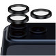 Zaščita objektiva Hoops Ceramic II za iPhone 17 Pro Max/17 Pro/16 Pro Max/16 Pro, črna, PanzerGlass