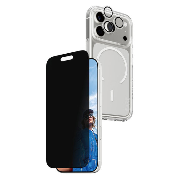Bundle 3v1 Privacy za iPhone 17 Pro, PanzerGlass