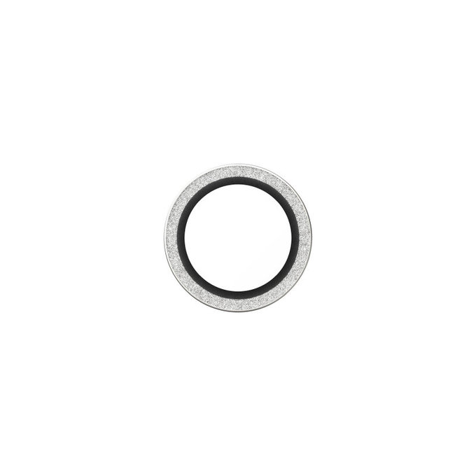Zaščita objektiva kamere Hoops za iPhone 17 Air, Glitter Silver, PanzerGlass