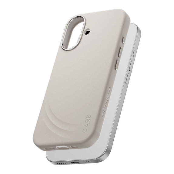 Ovitek FLOW z MagSafe za iPhone 17, Vanilla, CARE