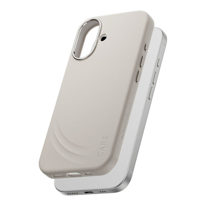 Ovitek FLOW z MagSafe za iPhone 17, Vanilla, CARE