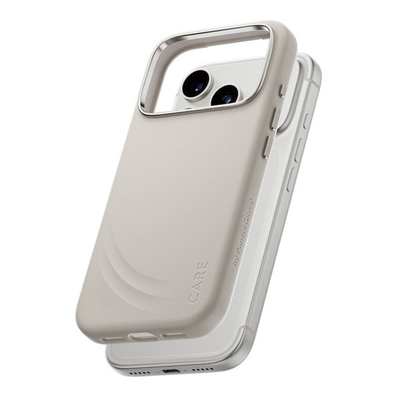 Ovitek FLOW z MagSafe za iPhone 17 Pro, Vanilla, CARE